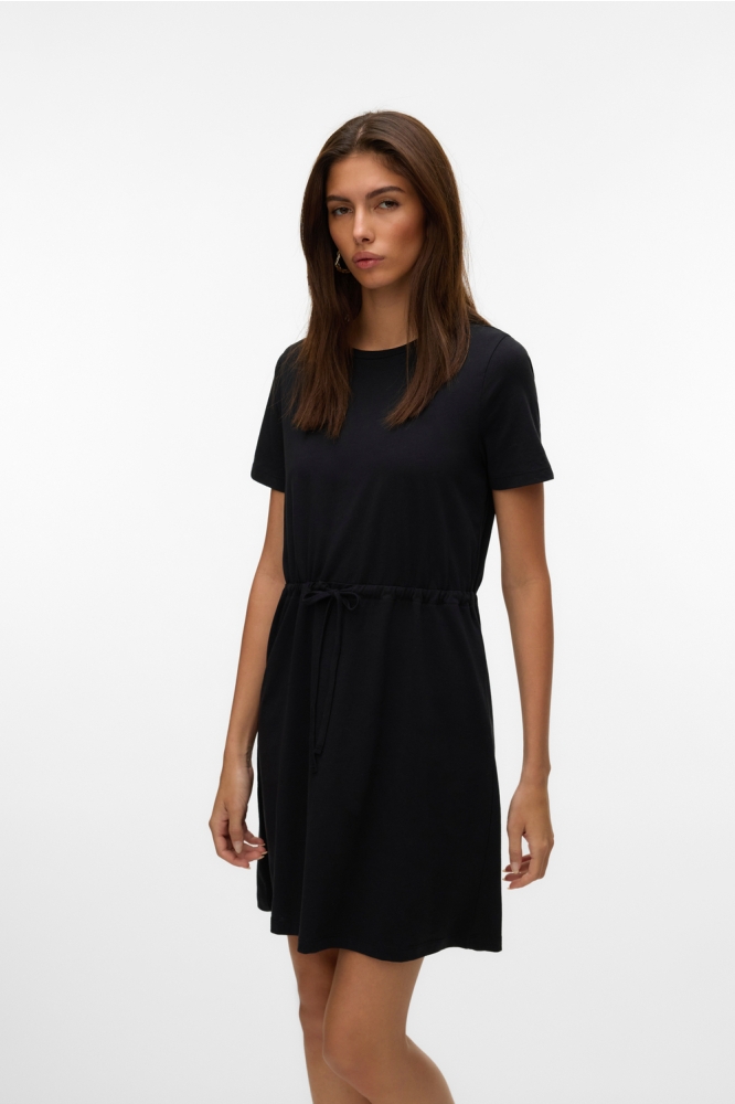 VMLUNA SS SHORT STRING DRESS JRS NO 10325626 Black